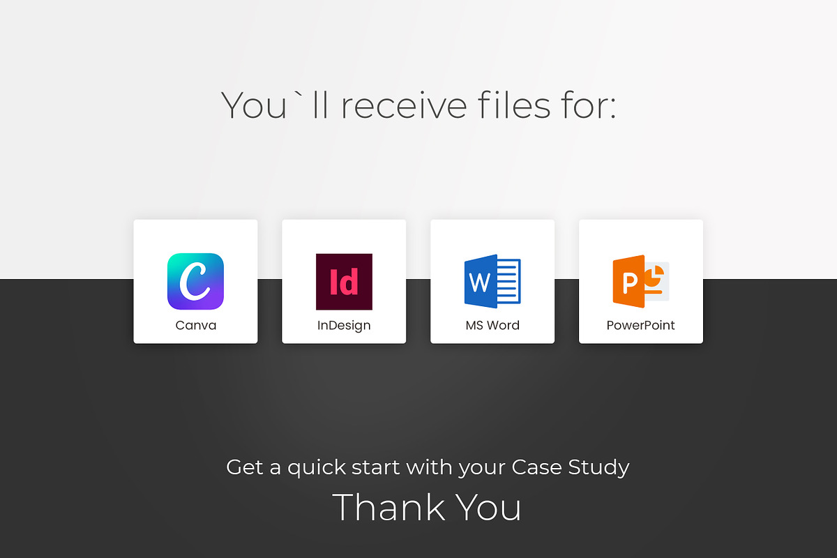 Marketing Case Study Template, Canva, a Brochure Template by DesVert (Photo 8 of 8)