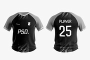 Jersey Mockup, a Shirt Mockup by SLAB! Design (Thumbnail 2 of 2)
