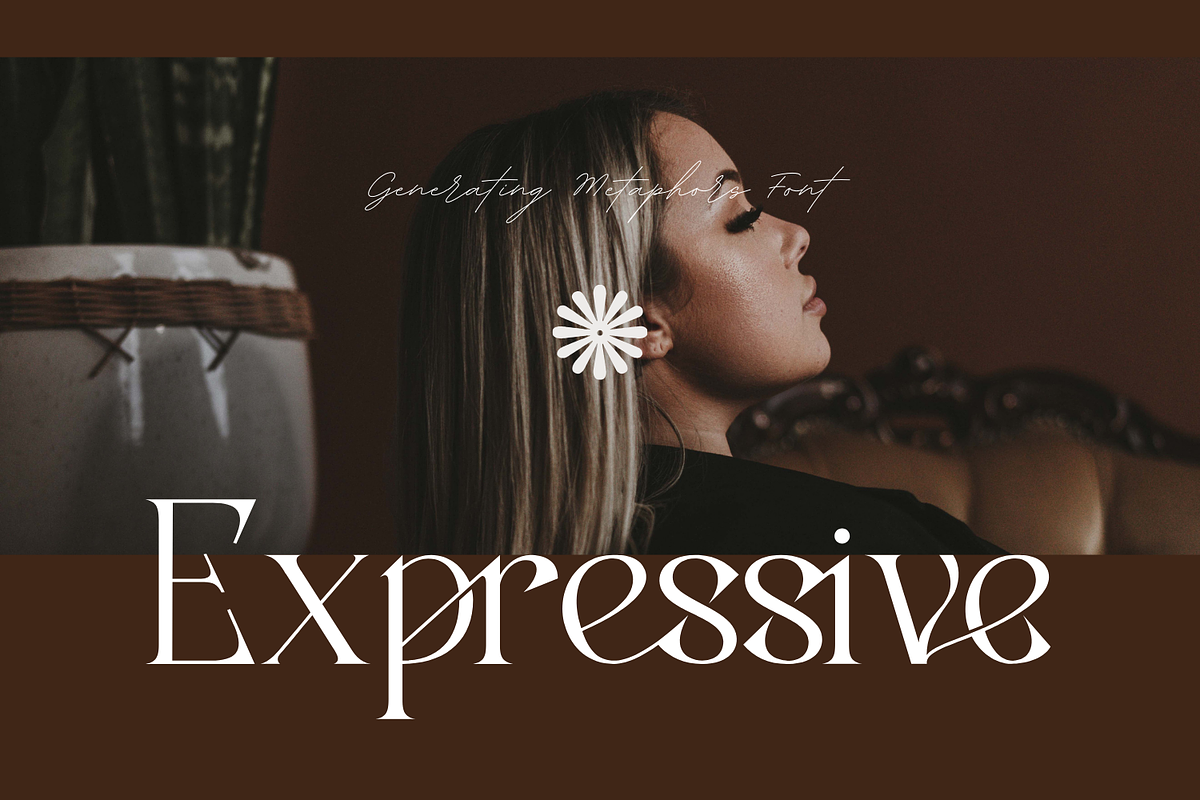 Generating Metaphors - Elegant Serif, a Serif Font by 177Studio (Photo 2 of 8)