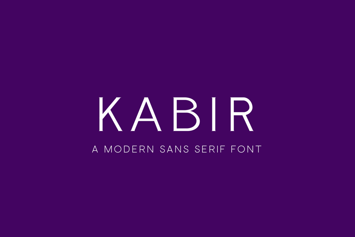 Kabir - Fun Sans Serif preview 2