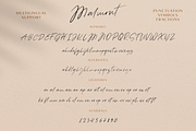 Malmont, a Script Font by Larin Type Co. (Thumbnail 8 of 8)