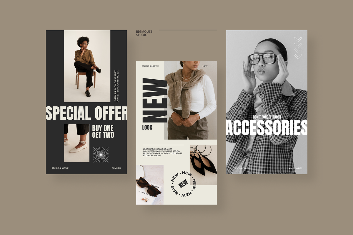 The Sand | Social media kit, a Social Media Template by Vector and Templates (Photo 2 of 8)