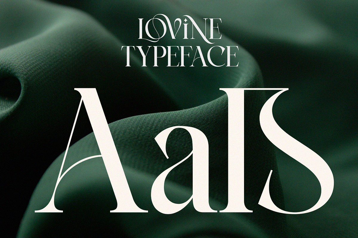 Lovine, a Serif Font by zeenesia (Photo 3 of 17)