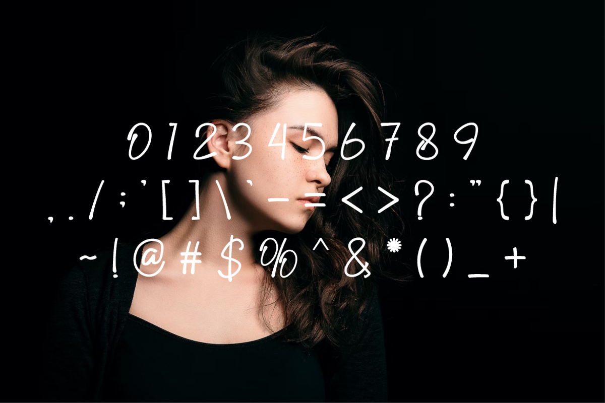 Ebrillens Handwritten Font., a Handwritten Font by VectorCraft (Photo 3 of 5)