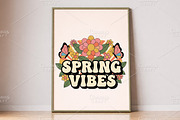 Spring Vibes PNG, an Illustration by Canvas Craft (Thumbnail 4 of 6)