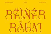 CS Moda – Experimental font, a Serif Font by Craft Supply Co. (Thumbnail 7 of 8)
