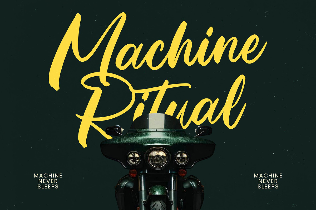 Matric Bunker Bold Brush Font, a Script Font by Letterena Studios Script (Photo 4 of 20)