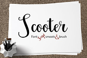 Scooter (Black Friday Sale), a Script Font by Deniz86 (Thumbnail 3 of 10)