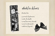 Dahlia Blues Handwritten Font, a Handwritten Font by Dina Mae (Thumbnail 3 of 12)
