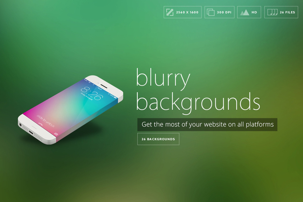 26 Blurry Backgrounds Pack preview 4