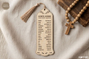 Bible Emergency Numbers Bookmarks, a Decorative Illustration by svgocean (Thumbnail 7 of 8)