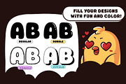 Fox Jumbo: 4 Font Styles, a Handwritten Font by Fox7 By Rattana (Thumbnail 2 of 15)
