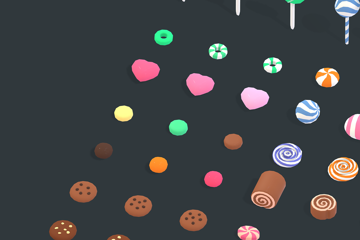 Candy Land - Animation Asset, an Environmental 3D Model by Polydactyl (Photo 5 of 36)