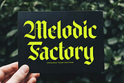 Wilfred Knights Modern Blackletter, a Blackletter Font by timelesstype.co (Thumbnail 11 of 20)