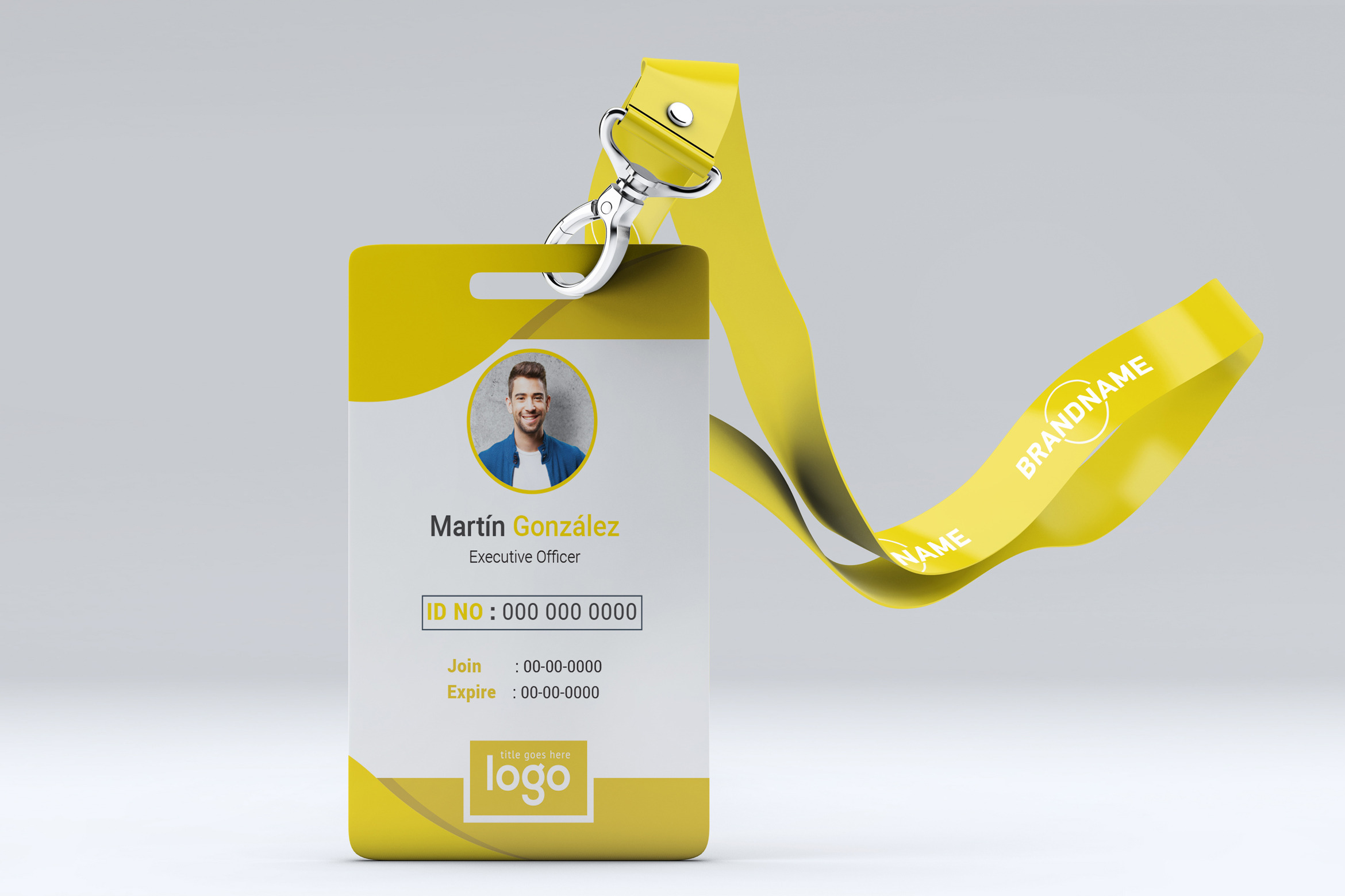 ID Card, a Stationery Template by ZAAS