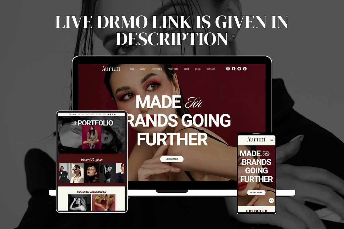Luxury Wix Website Template Coaches, a Wix Template by AdvertFox (Photo 9 of 10)