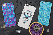 Azure Madness - Floral Pack, an Illustration by Stella's Graphic Supply (Thumbnail 6 of 6)