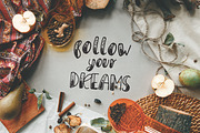 Magical Powder - typeface & elements, a Script Font by Kseniya_design (Thumbnail 5 of 7)