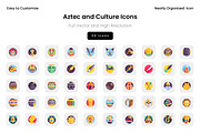 Aztec and Culture Icons, an Icon by Wencory (Thumbnail 2 of 2)