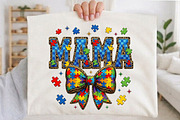 Coquette Autism Mama PNG, an Illustration by designcity5 (Thumbnail 3 of 4)