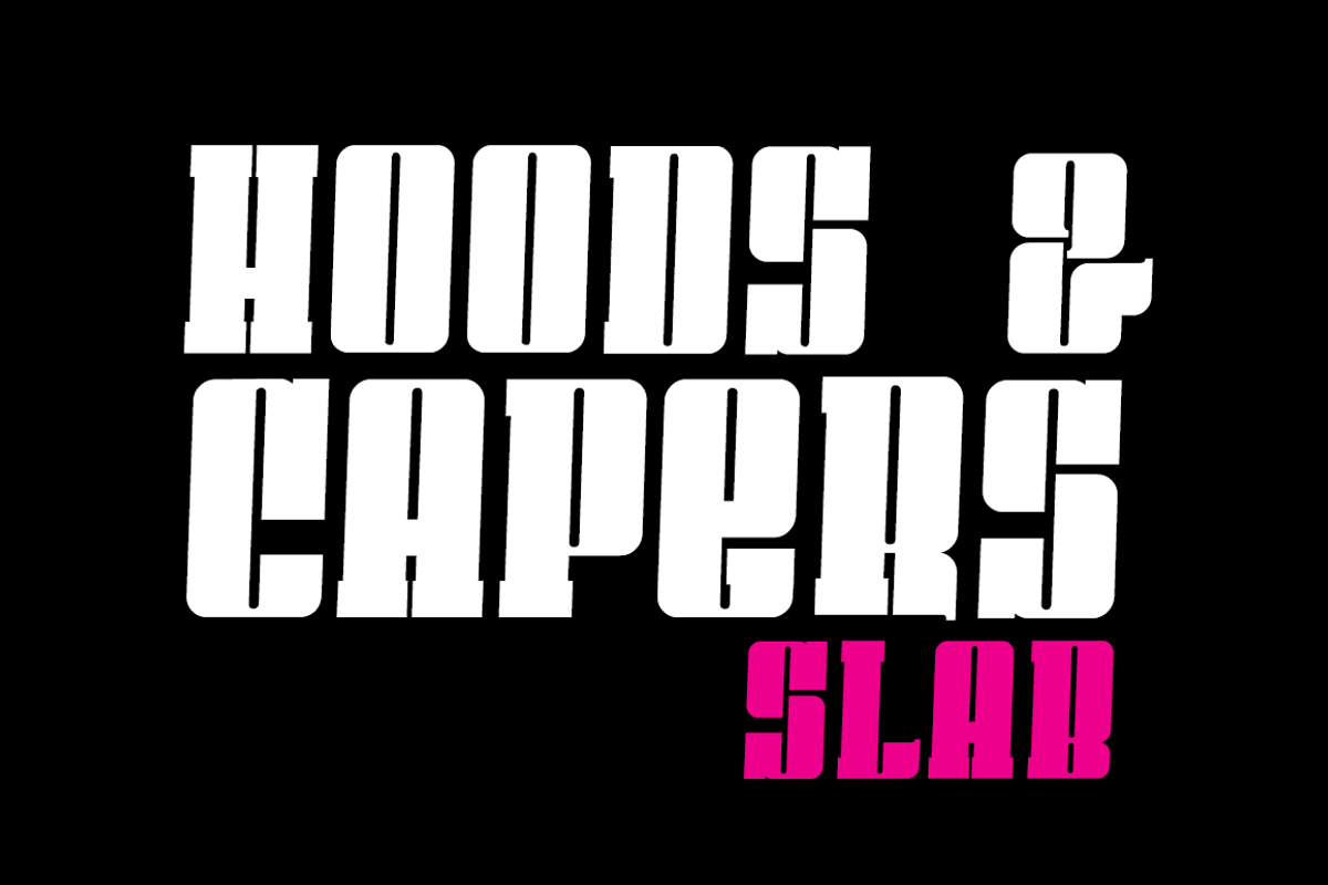 Hoods & Capers - New Lower Price!, a Serif Font by TypeKatsu (Photo 2 of 5)