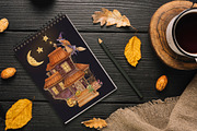 Halloween set. Watercolor hand drawn, an Object Graphic by JuliaBadeeva (Thumbnail 3 of 7)