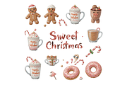 Sweet Christmas Sublimation, a Seasonal Illustration by Creative design (Thumbnail 3 of 7)