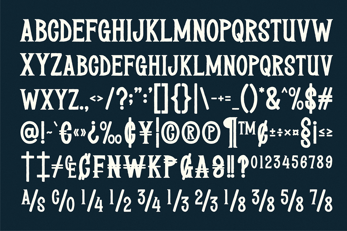 Spotabe - Handdraw Typeface, a Serif Font by MaikoHatta (Photo 4 of 7)
