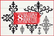 Decorative Vintage Ornament Cut File, an Illustration by musafir_fashion (Thumbnail 1 of 9)