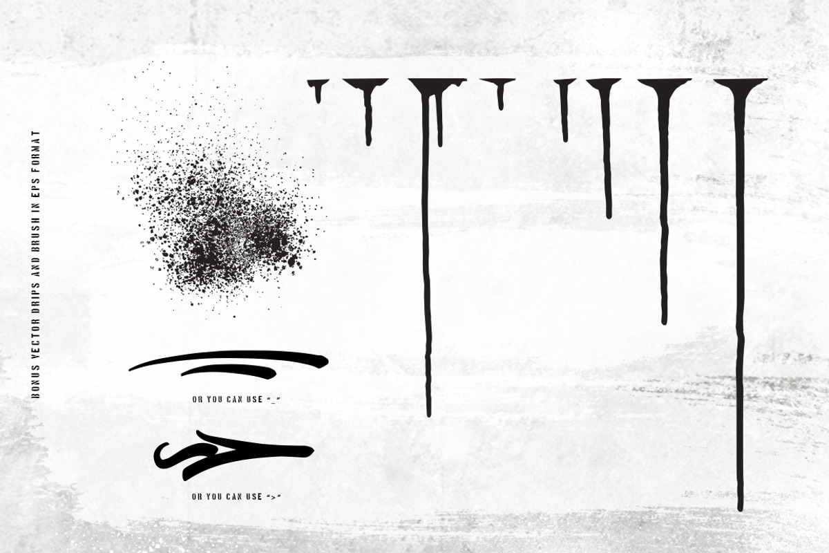 Graffiti Inspired Typeface | Syrup preview 8