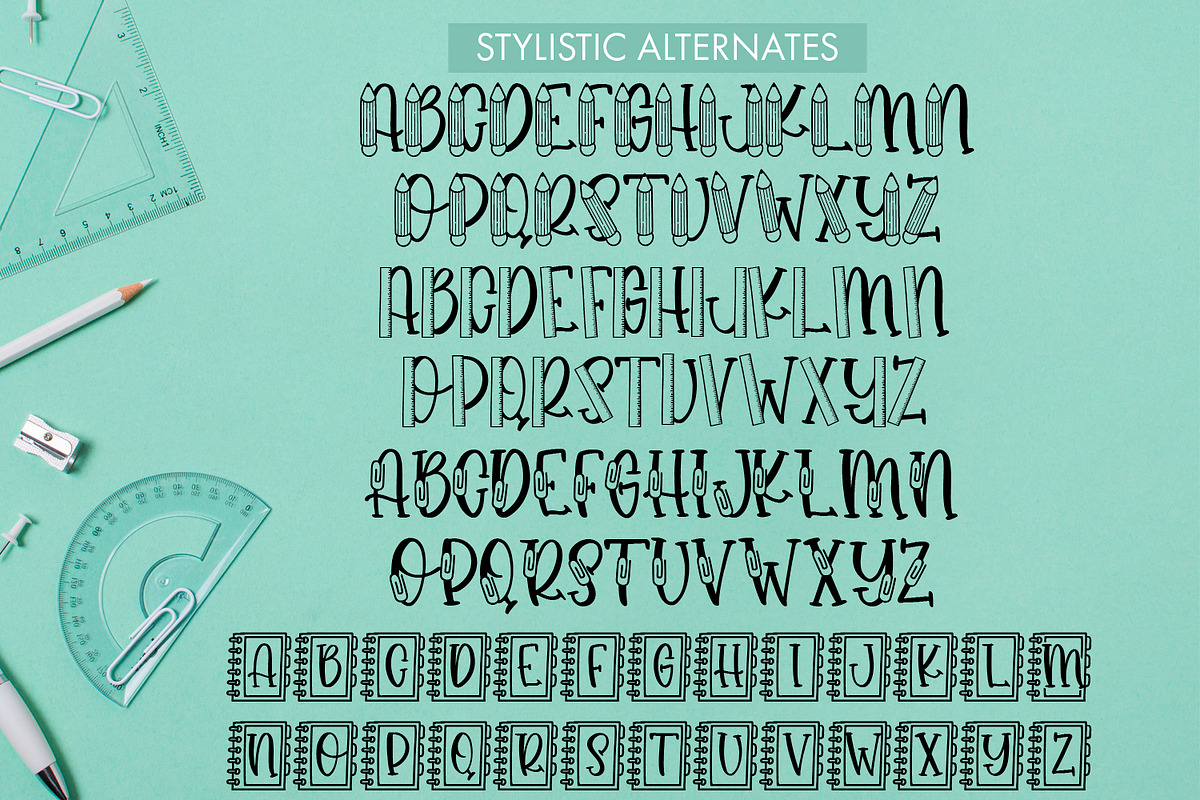 Classroom, a Handwritten Font by Freeling Design House (Photo 3 of 7)
