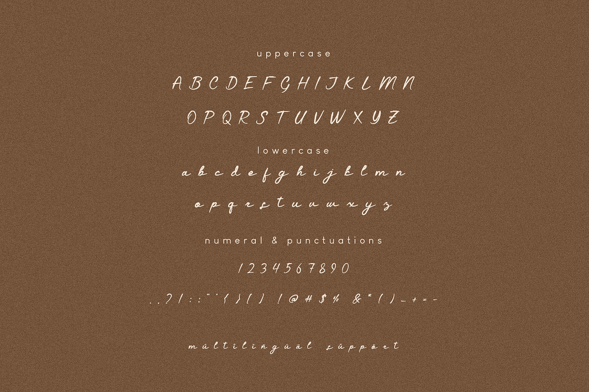 Caginari Script Font, a Script Font by Hishand Studio (Photo 6 of 8)