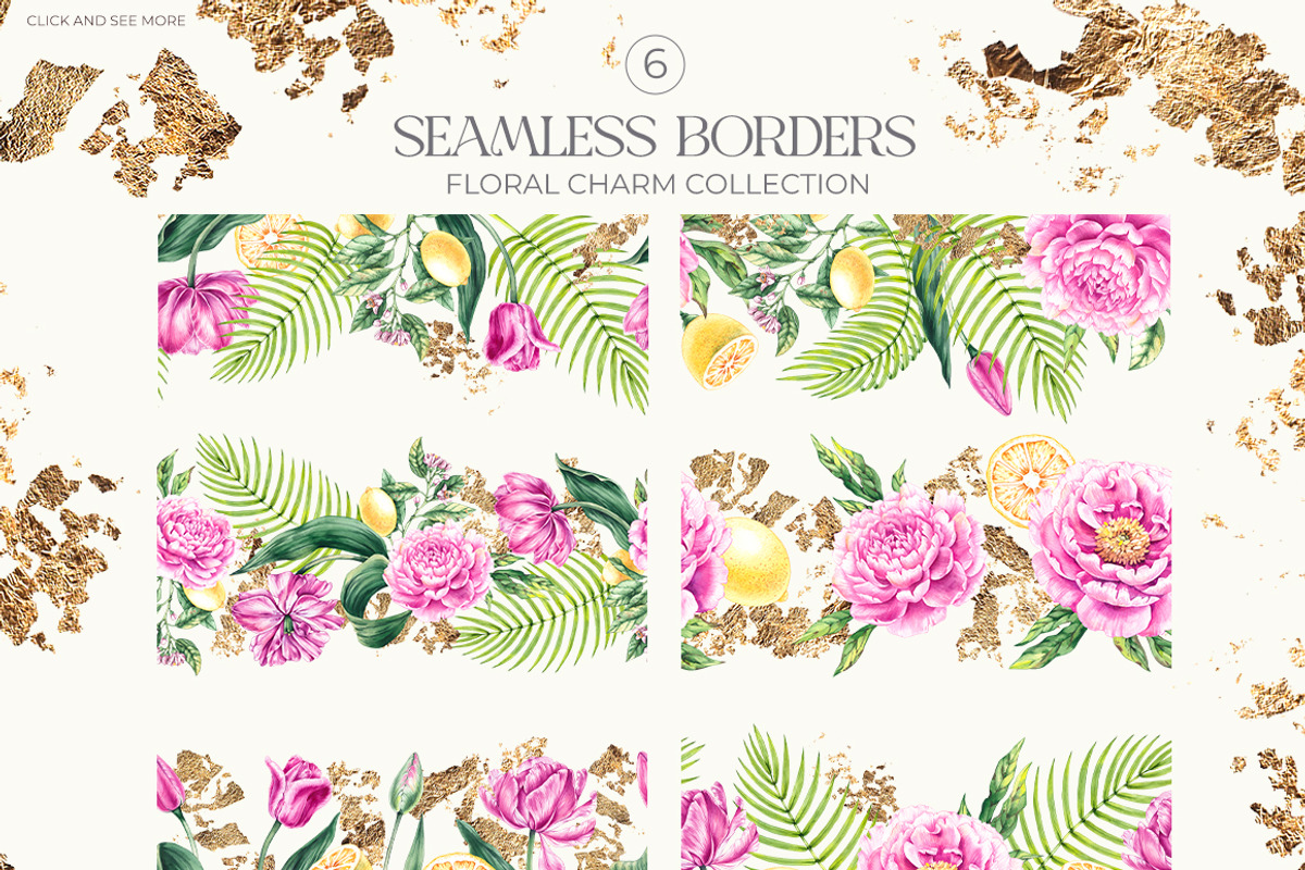 Floral Charm Botanical Watercolor, a Decorative Illustration by SashaKondr (Photo 14 of 16)