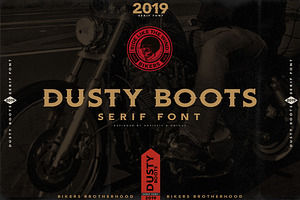 DUSTY BOOTS - Serif Font