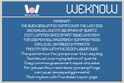 Quiet Thinker font, a Sans Serif Font by weknow (Thumbnail 6 of 8)