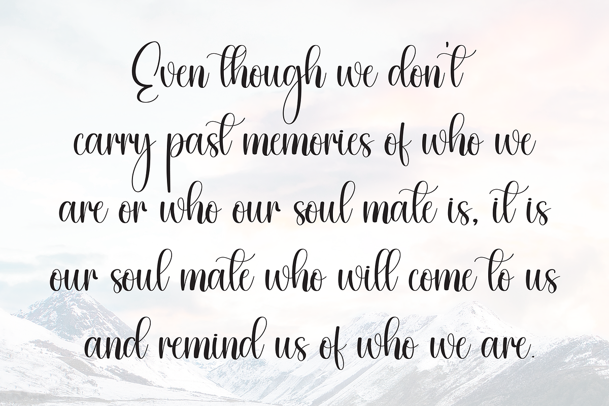 Breathine | Script Font, a Handwritten Font by Scratchones (Photo 6 of 9)