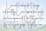 Overthinking | Script Font, a Handwritten Font by Scratchones (Thumbnail 6 of 8)