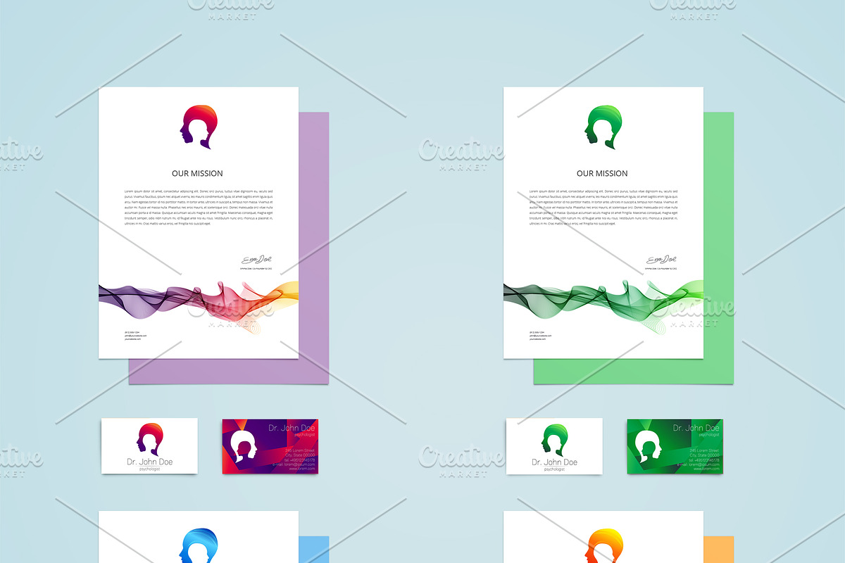 Branding Identity for Psychology, a Branding & Logo Template by Wittmann (Photo 5 of 5)