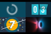 10 Second Countdown Animation Pack, a Background Graphic by Enchanted Studios (Thumbnail 3 of 4)