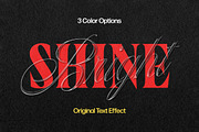 Elegant Glass Text Effect, a Layer Style Add-On by Design Squad (Thumbnail 1 of 4)