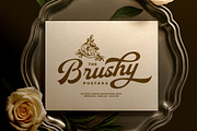 Auskey - Stylish Bold Script, a Script Font by Bale Type (Thumbnail 8 of 9)
