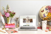 Pink & Chic Macbook Styled Mockup#20, a Mac Mockup by MMStyledStock (Thumbnail 2 of 2)