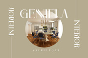 Genniela, a Serif Font by Kenrichi (Thumbnail 12 of 12)