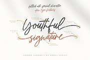 Youthful | Signature Script Font, a Script Font by Pentagonistudio (Thumbnail 10 of 11)