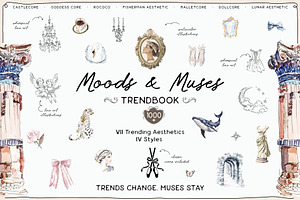 MOODS & MUSES: Trendbook, an Object Graphic by Purple