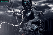 TITANS Flyer Template, a Flyer Template by OVNI-TEMPLATES (Thumbnail 3 of 3)