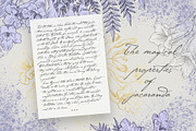 Flowers of Jacaranda. Botanical Set, a Decorative Illustration by ON_lineart_store (Thumbnail 2 of 10)