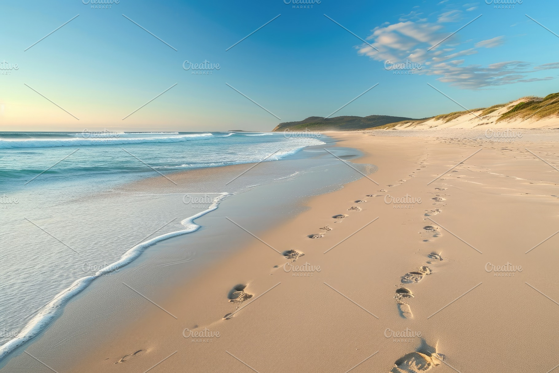 A photo showing a sandy beach with d, a Photo by Iftikhar Alam