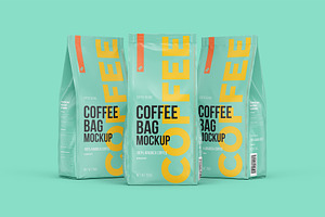 Coffee Bag, Three Pouches One Scene