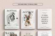 Sophie CANVA eBook/Magazine Creator, a Magazine Template by SilverStag Type Foundry (Thumbnail 8 of 26)